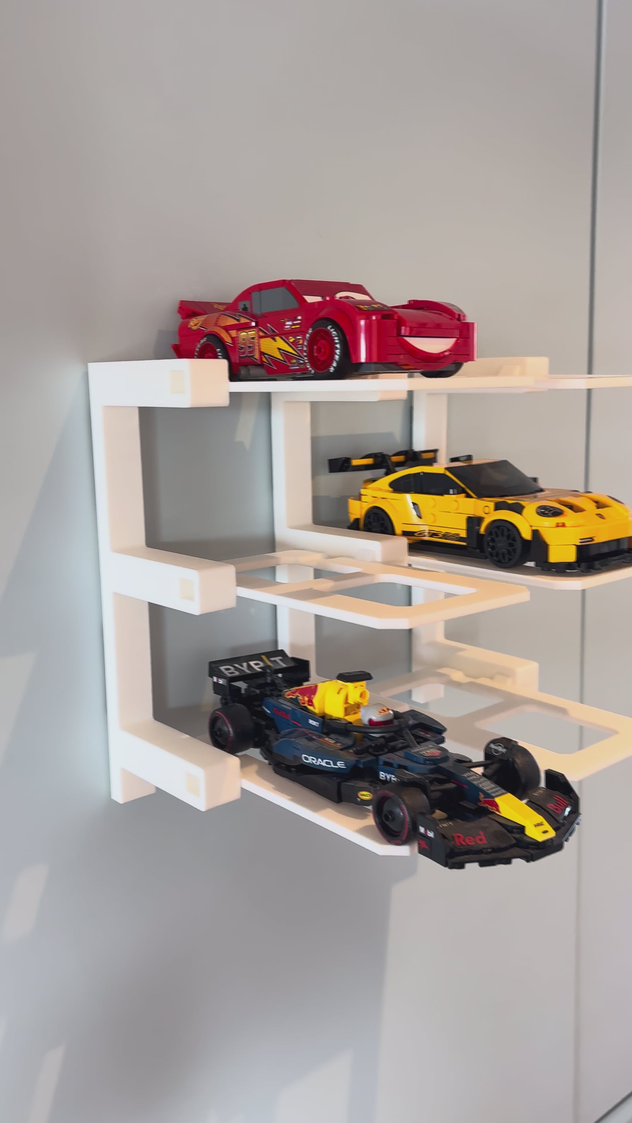 Speed Champions Display Stand — 3 Tier Modular